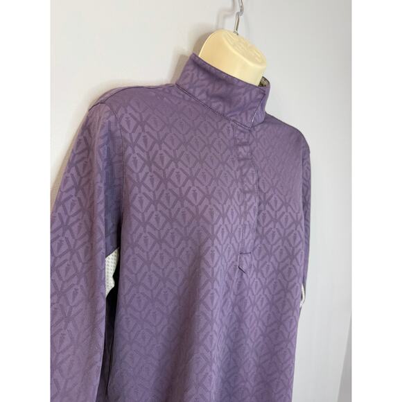 Kerrits Sport Show Shirt Long Sleeve Lightweight Equestrian Women's XL Purple - Picture 6 of 10